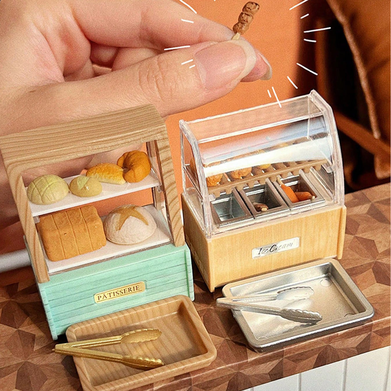 Dollhouse Miniature Bread Cabi - Food Snack recensie en prijs