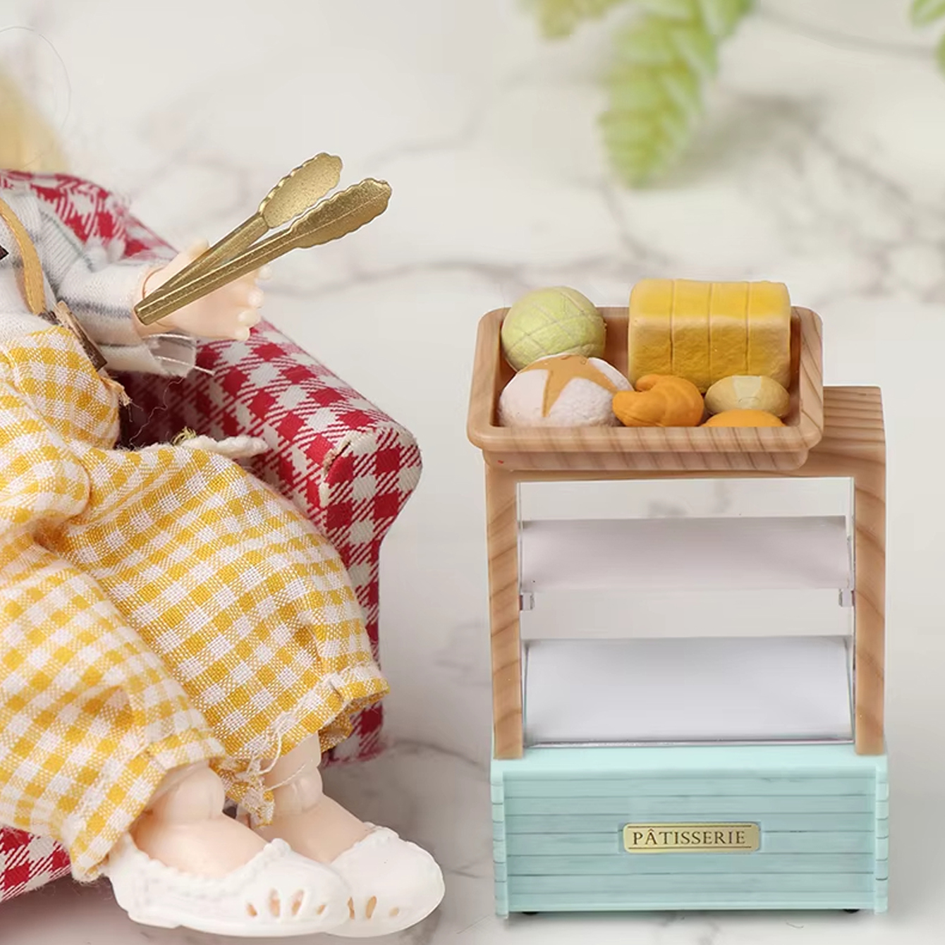 Dollhouse Miniature Bread Cabi - Food Snack recensie en prijs