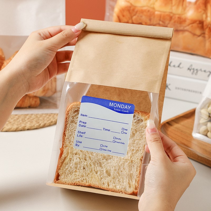 250Pcs/Roll Kitchen Date Food  - Food Snacks Label recensie en prijs