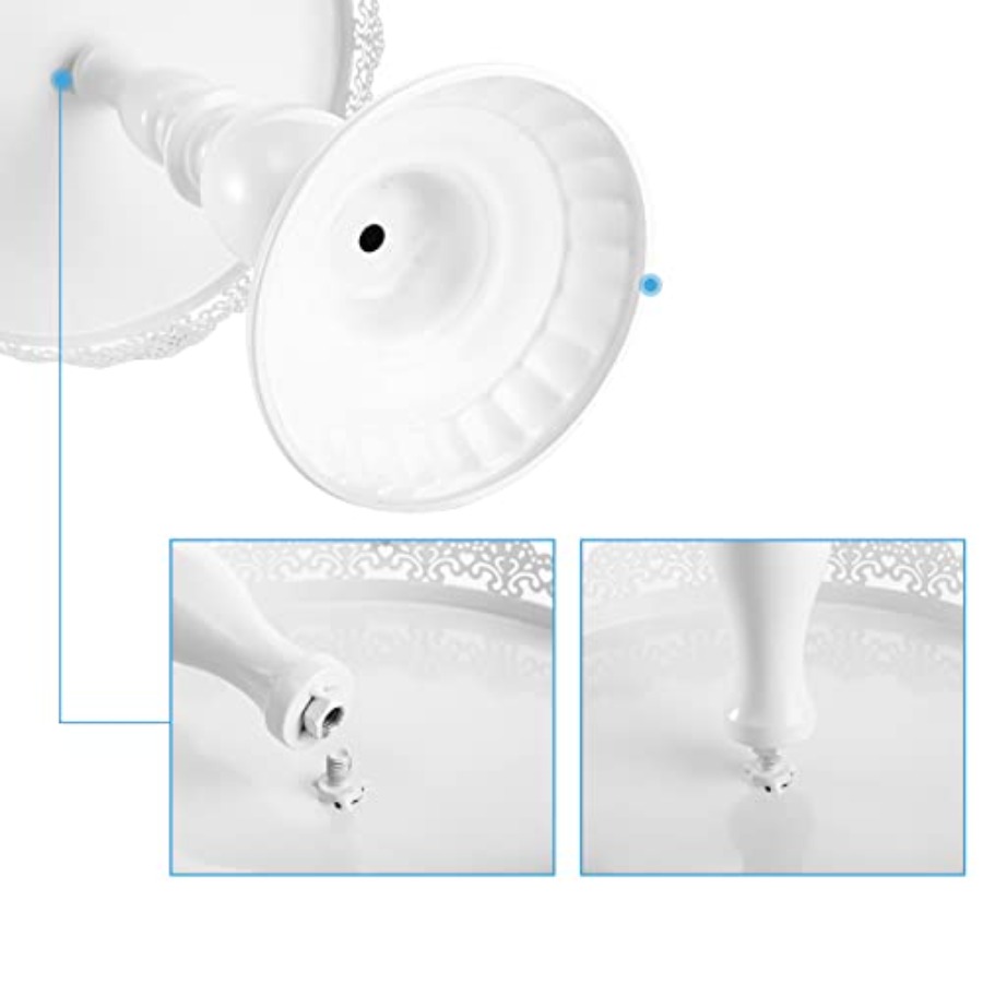 Set of 10 Metal Cake Stands, C - Food Snacks For Baby Shower recensie en prijs