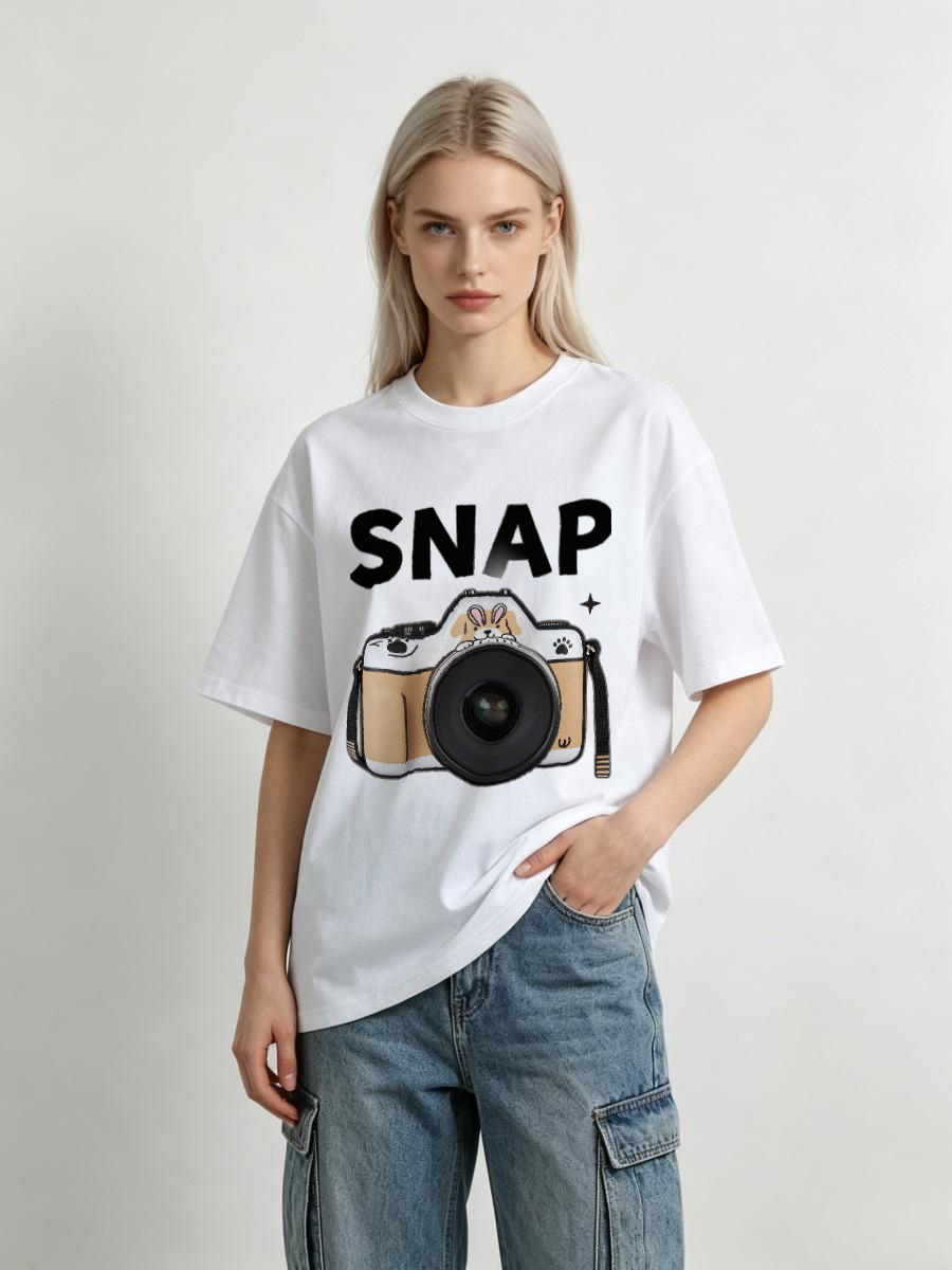 T Shirts Cotton Snack Pocket H - Food Energy Snacks recensie en prijs