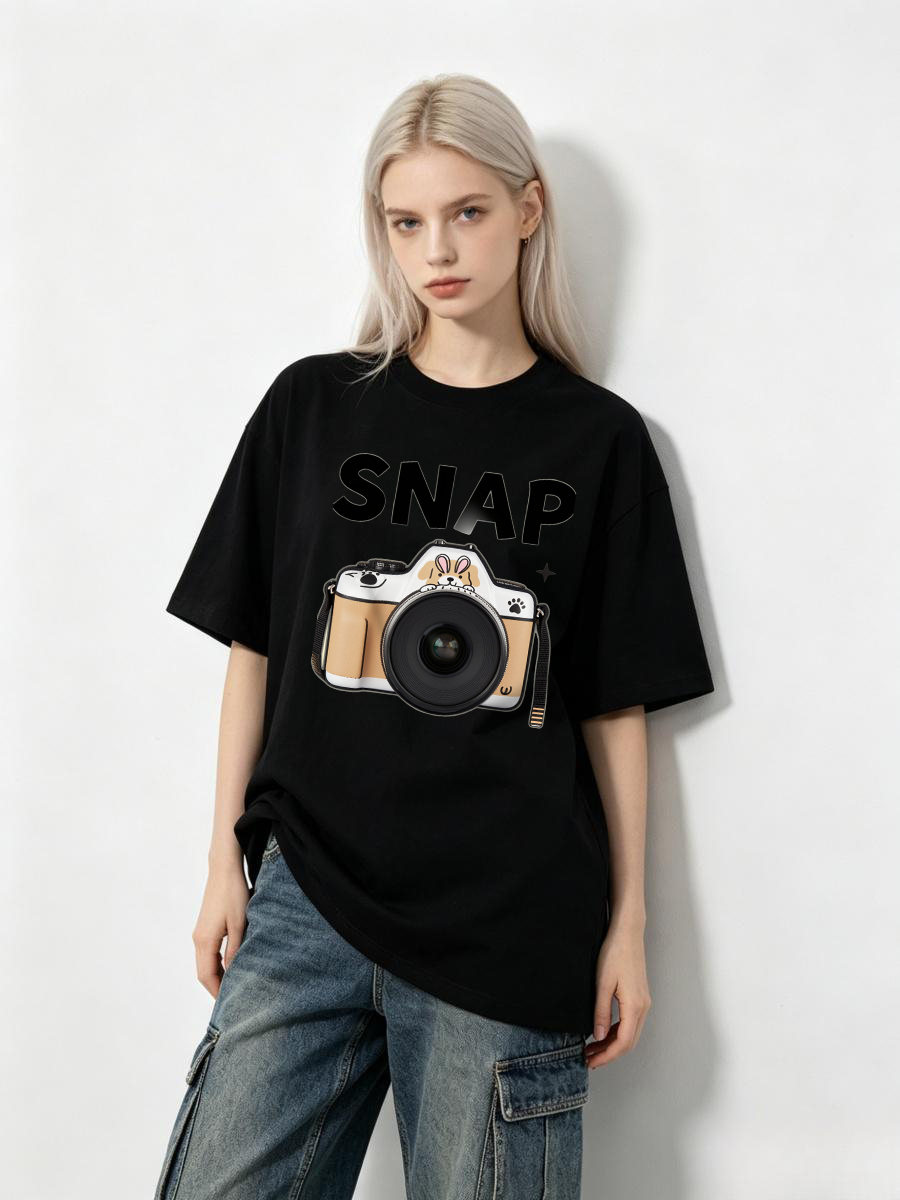 T Shirts Cotton Snack Pocket H - Food Energy Snacks recensie en prijs