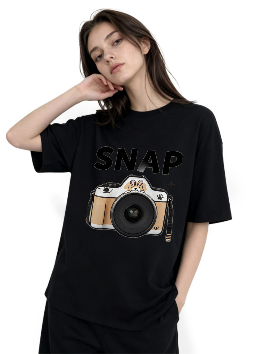 T Shirts Cotton Snack Pocket H - Food Energy Snacks recensie en prijs