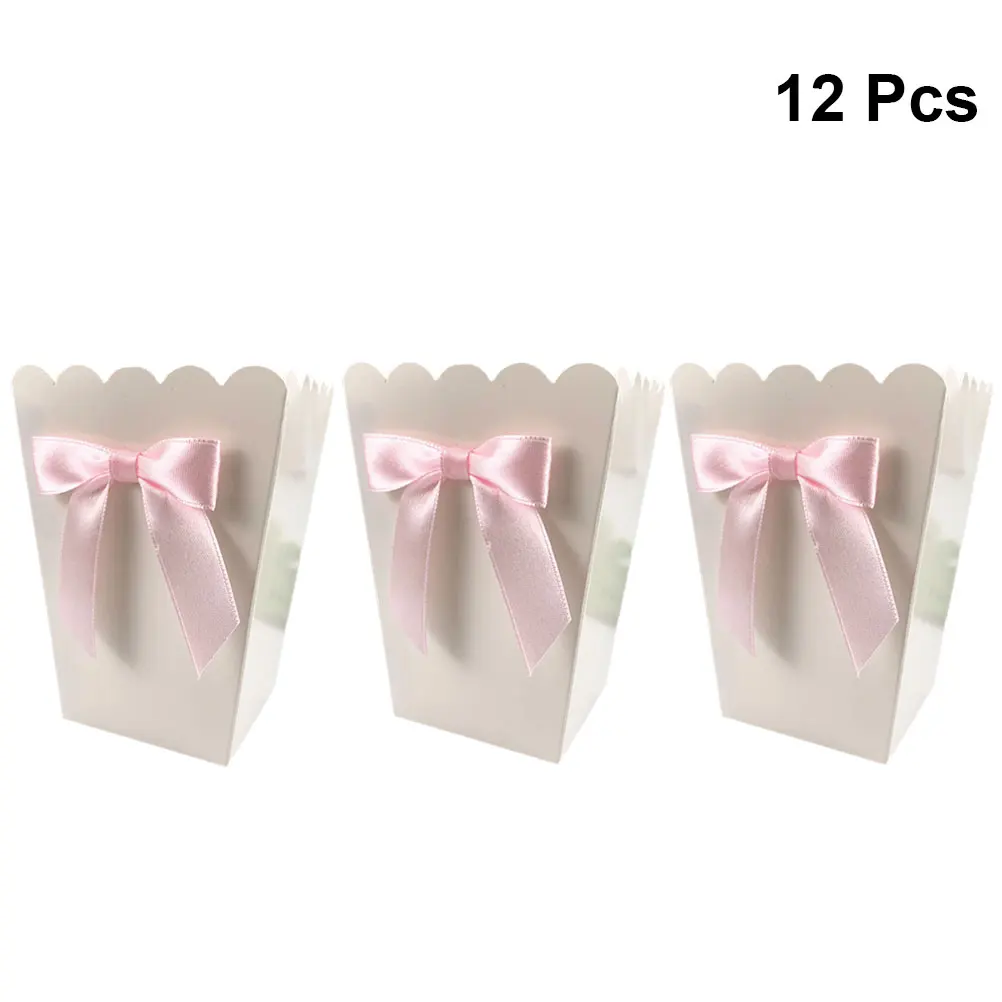 12pcs Pink Bow Popcorn Box Par - Food Snacks For Baby Shower recensie en prijs