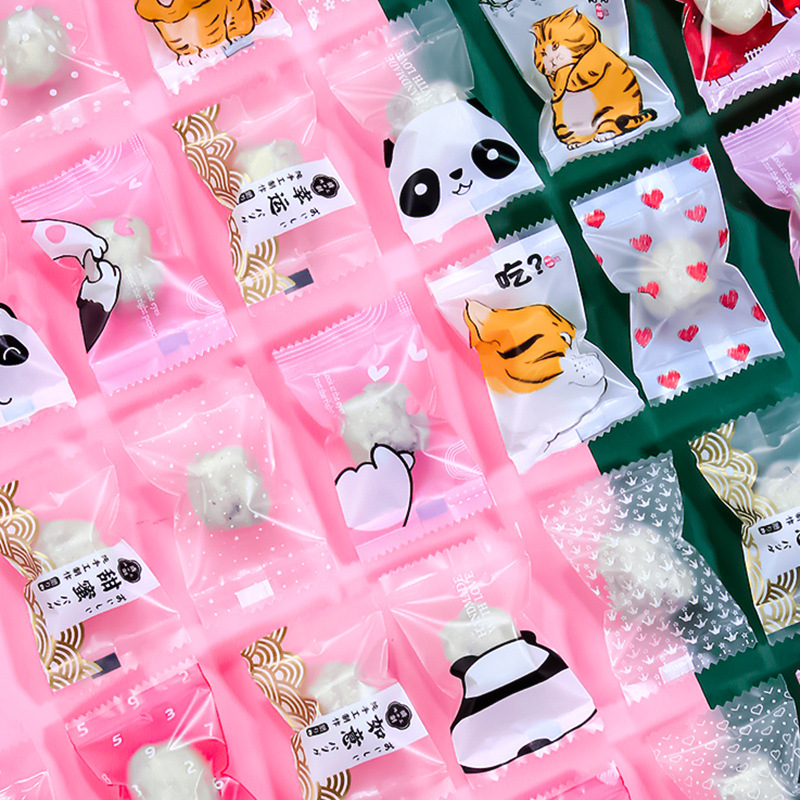 AQ 100pcs/lot Cartoon Cute Cat - Food Snacks For Baby Shower recensie en prijs
