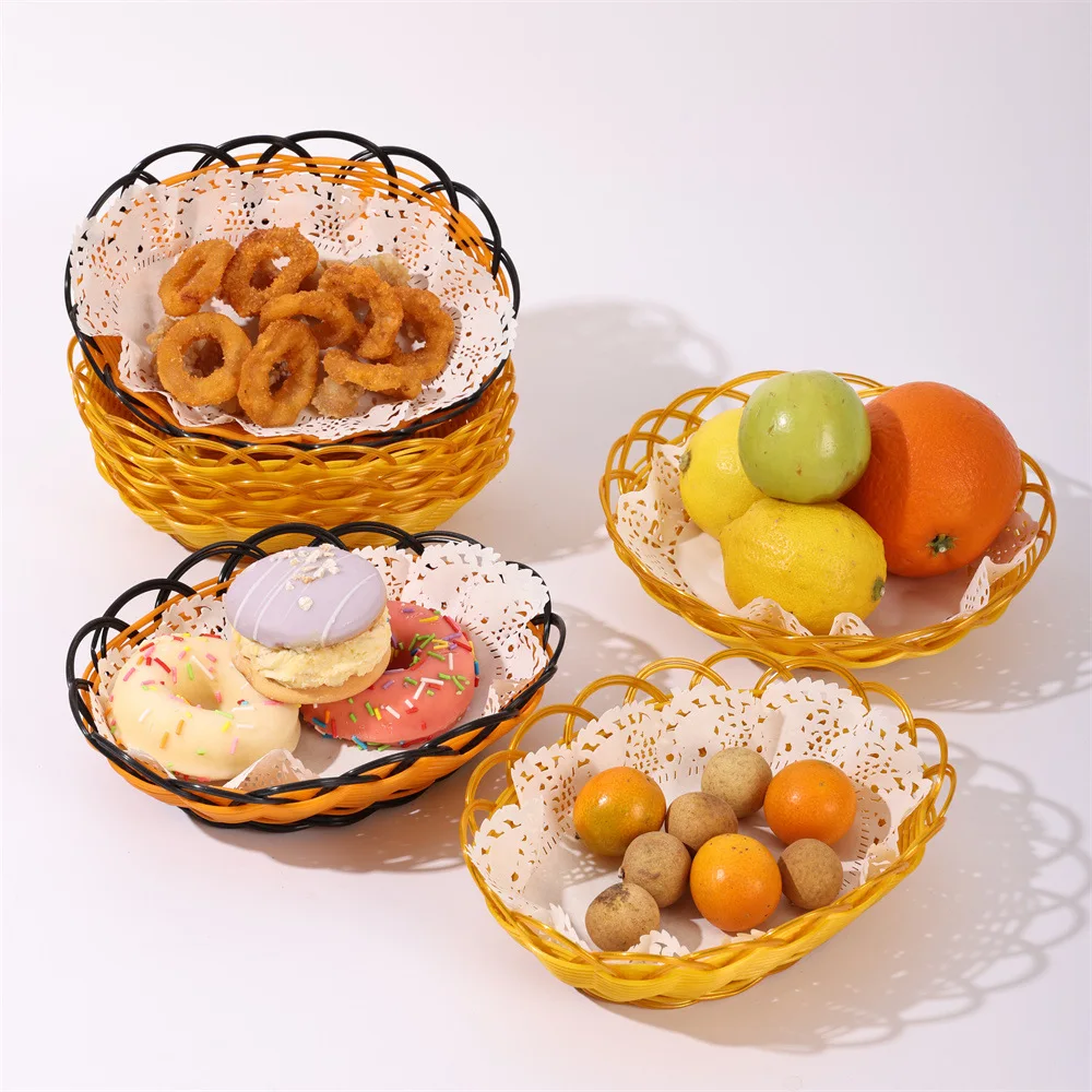 New Imitation Rattan Fruit Bas - Food Snacks Indian recensie en prijs