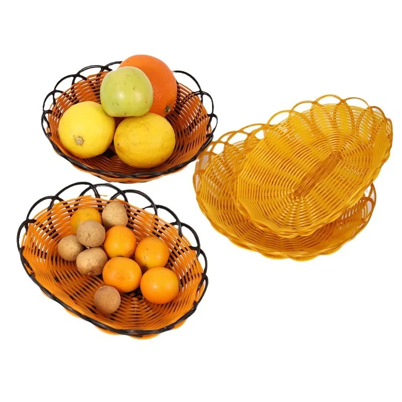 New Imitation Rattan Fruit Bas - Food Snacks Indian recensie en prijs