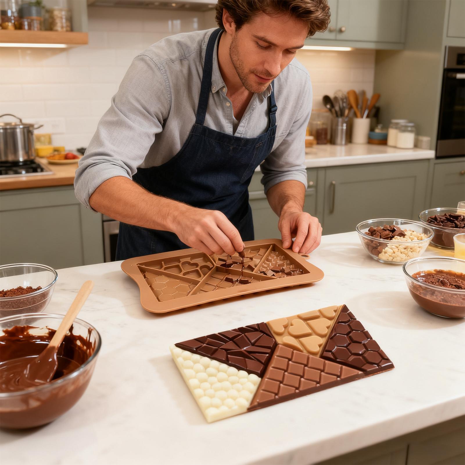 Silicone Chocolate Bar Mold Fo - Food Energy Snacks recensie en prijs