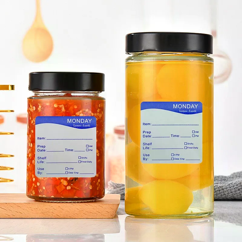 250Pcs/Roll Kitchen Date Food  - Food Snacks Label recensie en prijs