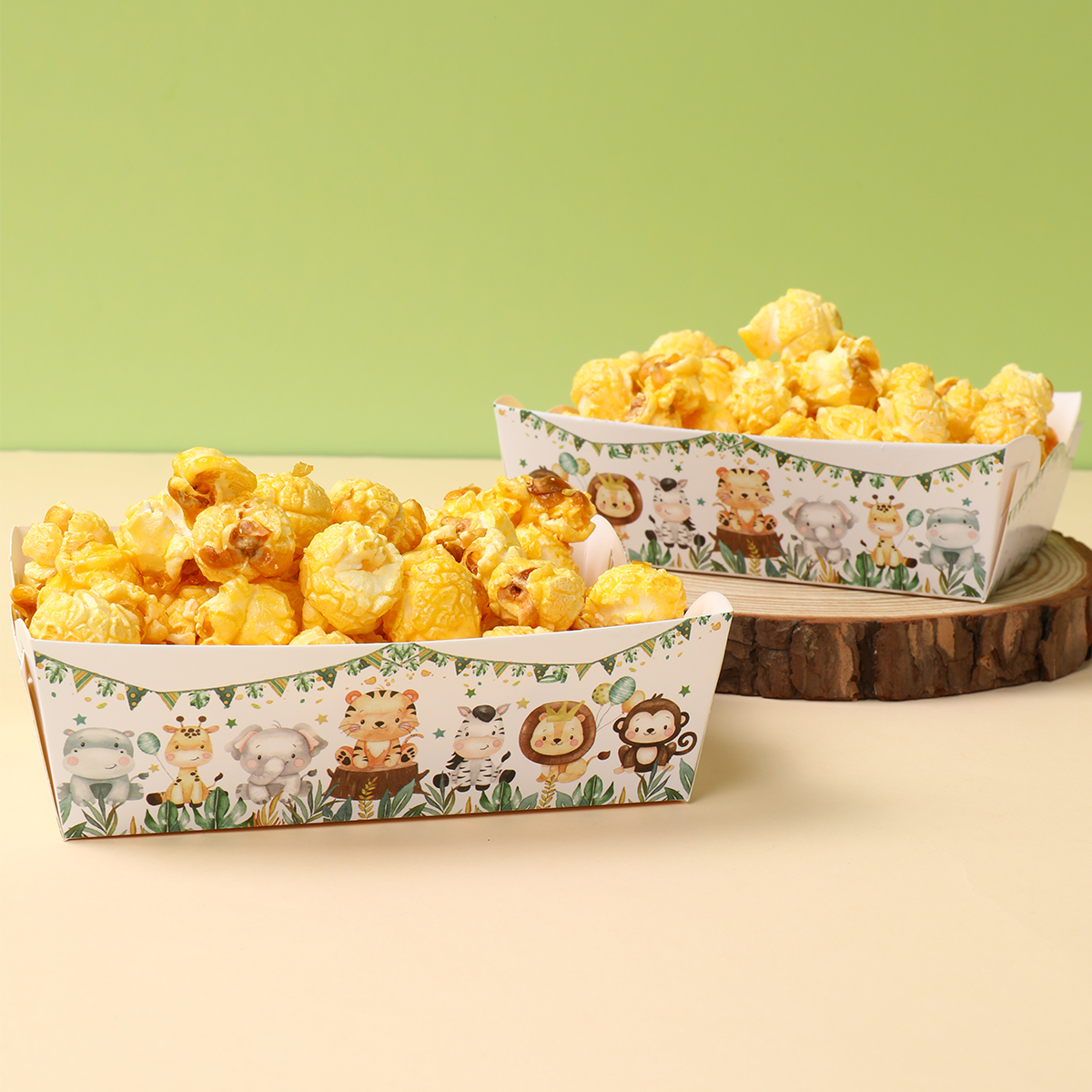 Jungle Animal Mini Snack Trays - Food Snacks For Baby Shower recensie en prijs