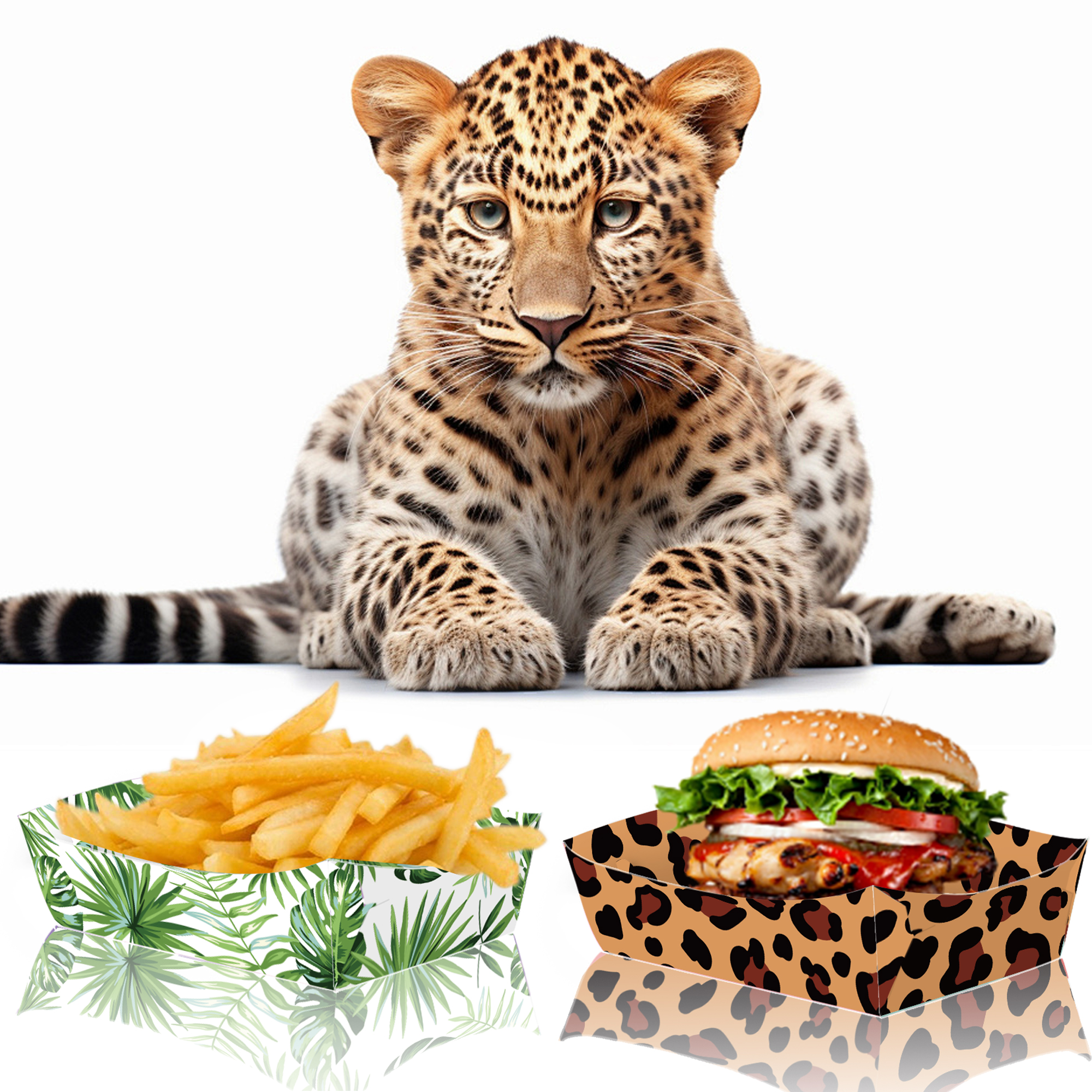 6-36pcs Jungle Safari Theme Fo - Food Snacks For Baby Shower recensie en prijs