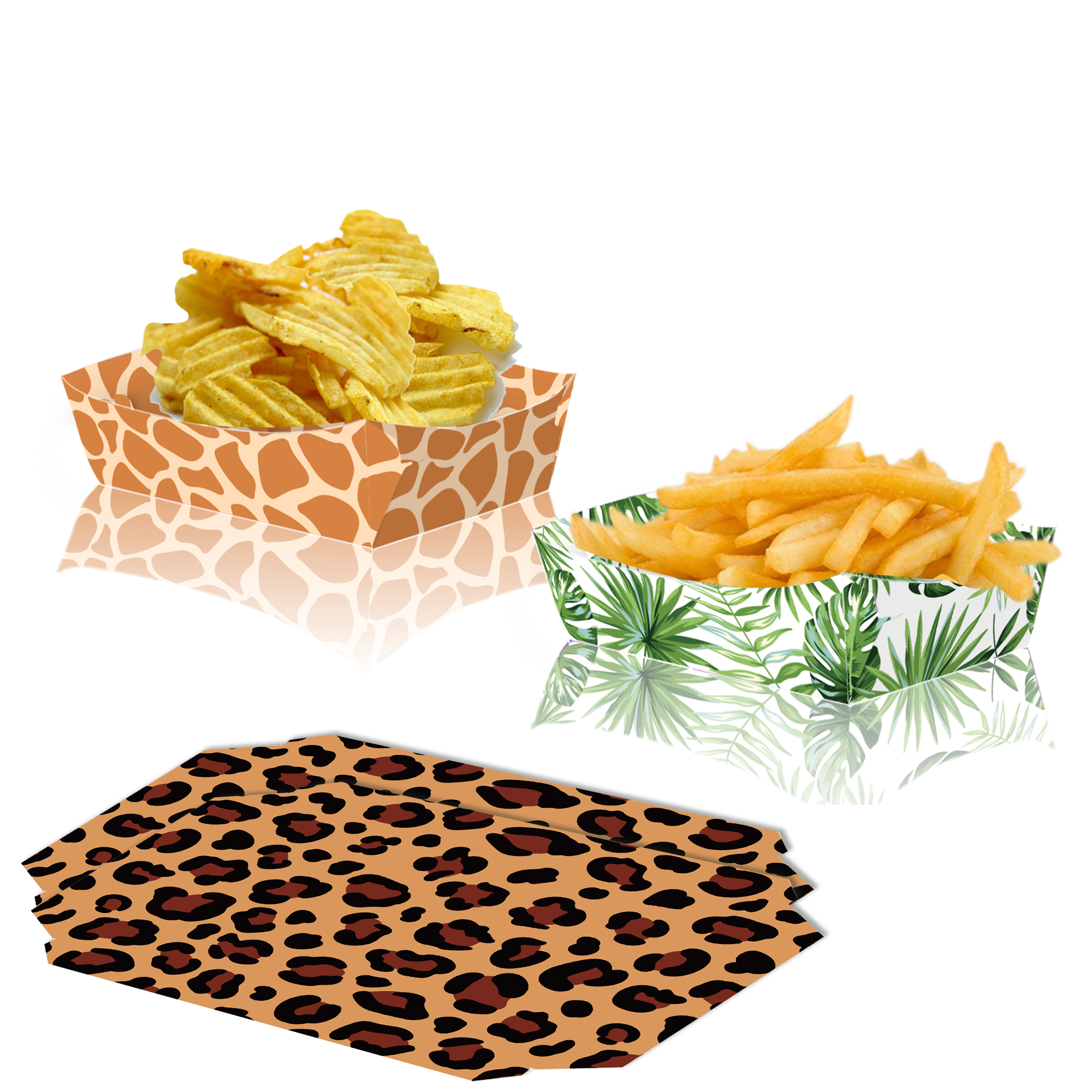6-36pcs Jungle Safari Theme Fo - Food Snacks For Baby Shower recensie en prijs