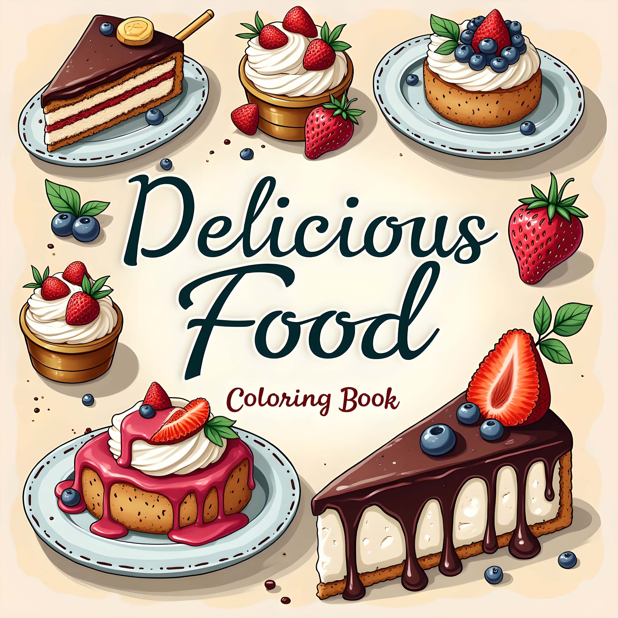 1pc Food Style Art Coloring Bo - Food Snacks Coloring Book recensie en prijs