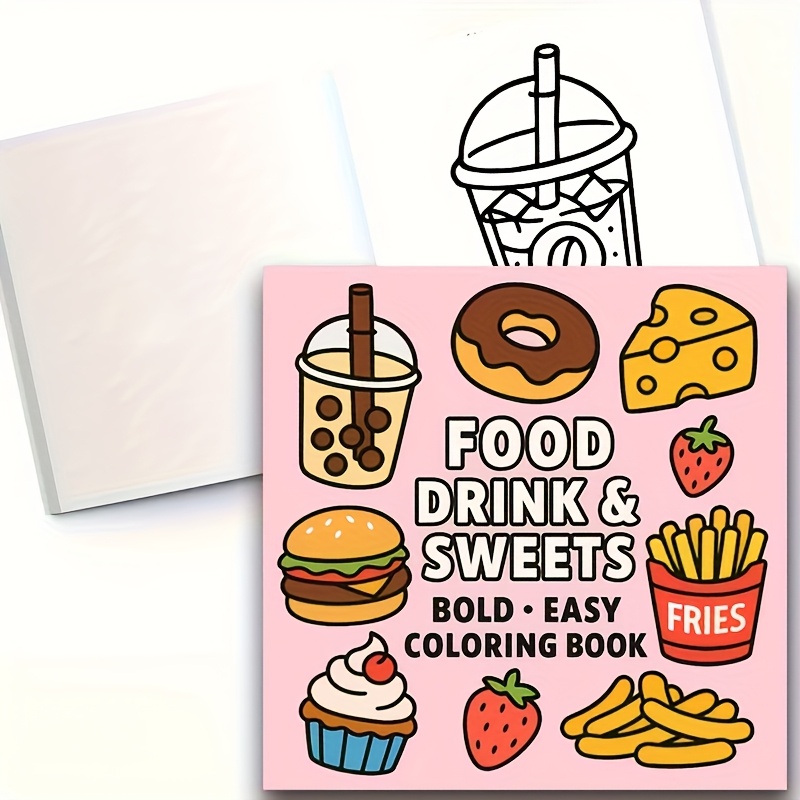 Original Upgraded Version, 24  - Food Snacks Coloring Book recensie en prijs