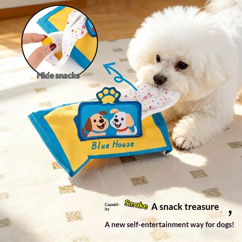 Dog Sniffing Chew Toy Tissue B - Food Energy Snacks recensie en prijs