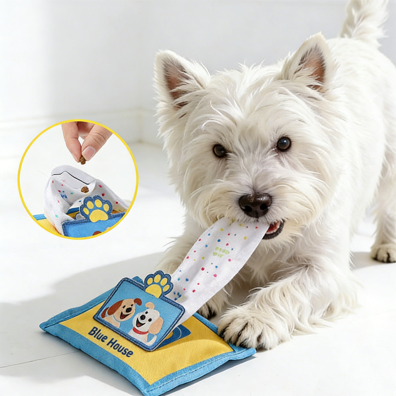 Dog Sniffing Chew Toy Tissue B - Food Energy Snacks recensie en prijs