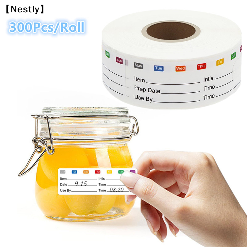 300Pcs/Roll Kitchen Date Food  - Food Snacks Label recensie en prijs