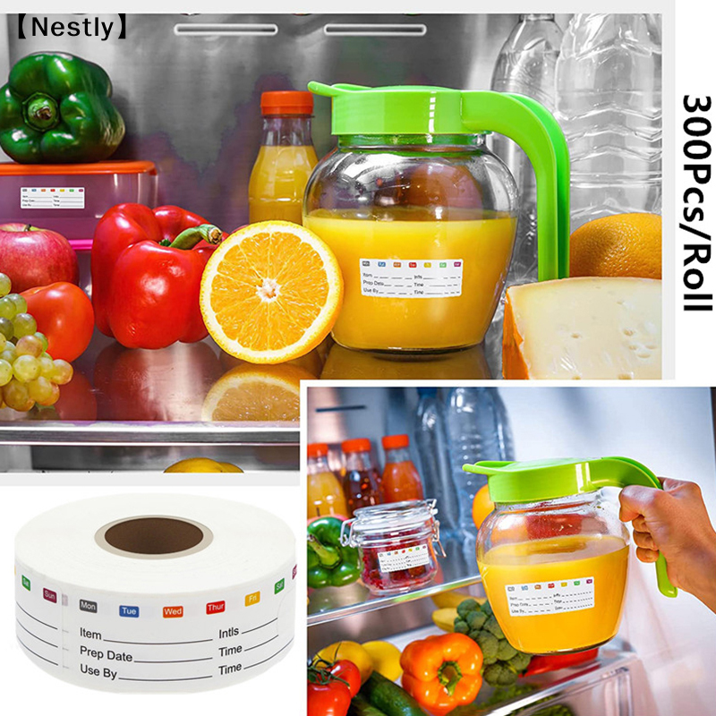 300Pcs/Roll Kitchen Date Food  - Food Snacks Label recensie en prijs