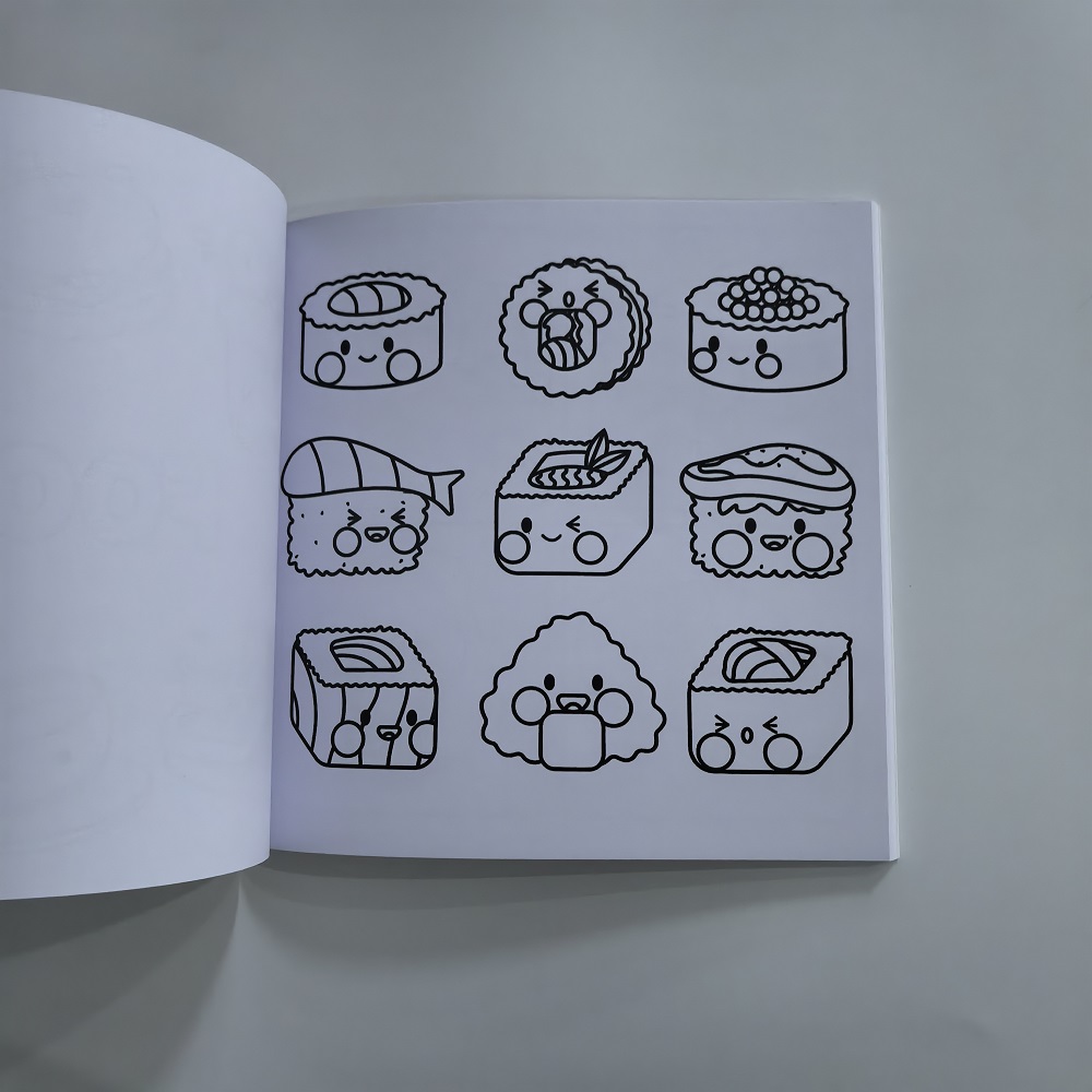 Food Drink & Sweets Easy-bold  - Food Snacks Coloring Book recensie en prijs