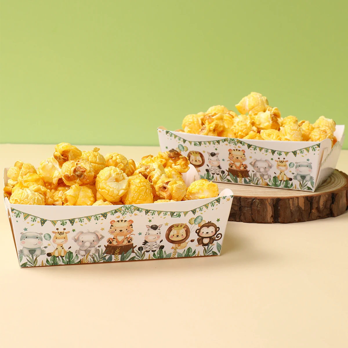 Jungle Animal Mini Snack Trays - Food Snacks For Baby Shower recensie en prijs