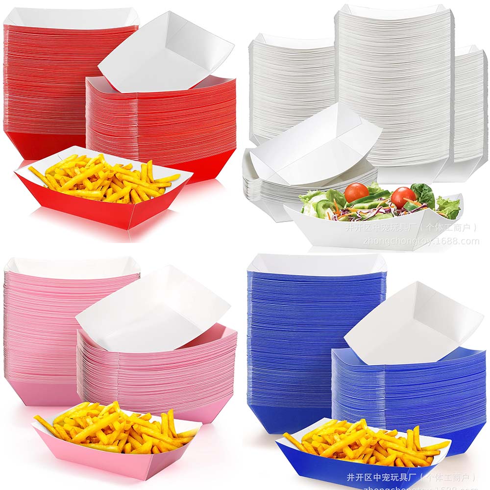 6-30pcs Solid Color Paper Boat - Food Snacks For Baby Shower recensie en prijs