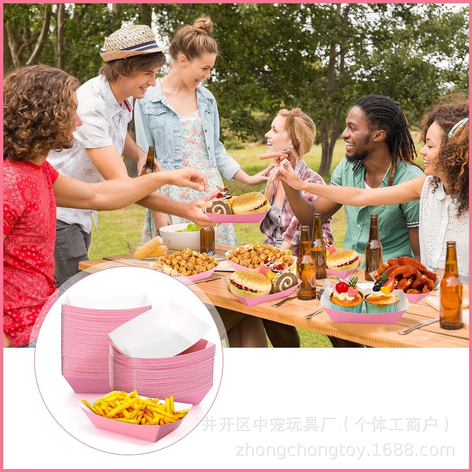 6-30pcs Solid Color Paper Boat - Food Snacks For Baby Shower recensie en prijs