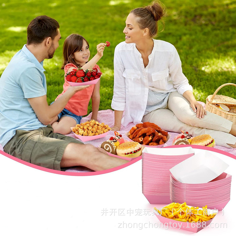 6-30pcs Solid Color Paper Boat - Food Snacks For Baby Shower recensie en prijs