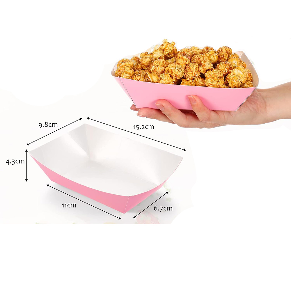 6-30pcs Solid Color Paper Boat - Food Snacks For Baby Shower recensie en prijs