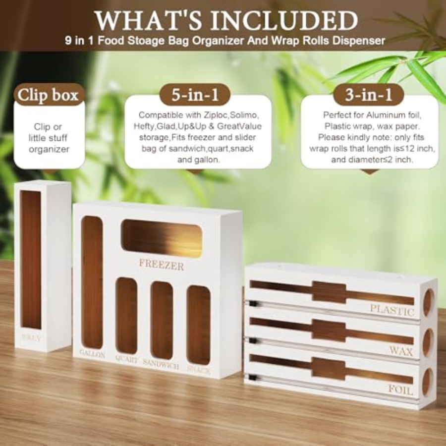 Kitchen Drawer Organizer for B - Food Snacks Label recensie en prijs